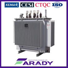 500kw 11 / 0.4kv Prix du transformateur de puissance d&#39;huile